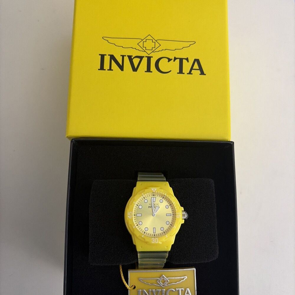 Invicta Celestial Women's Watch - 35mm, Transparent, Yellow 49211